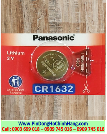 Panasonic CR1632, Pin CR1632